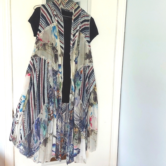 2 piece bundle Kimono, Cover Up - colorful, boho,chic - Picture 6 of 9